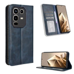 Custodia per telefono in pelle con trama retrò con fibbia magnetica, For Infinix GT 30 Pro 5G, For Infinix Note 50s 5G, For Infinix Note 50x 5G, For Infinix Note 50 Pro+, For Infinix Note 50 4G / Note 50 Pro 4G, For Infinix Hot 50 Pro 4G