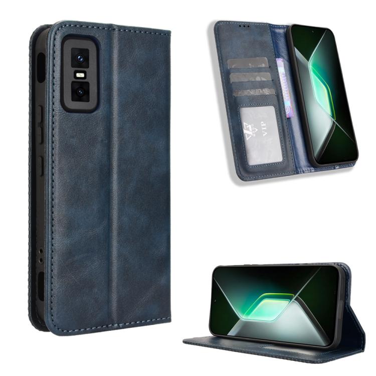 Custodia per telefono in pelle con trama retrò con fibbia magnetica, For Infinix GT 30 Pro 5G, For Infinix Note 50s 5G, For Infinix Note 50x 5G, For Infinix Note 50 Pro+, For Infinix Note 50 4G / Note 50 Pro 4G, For Infinix Hot 50 Pro 4G