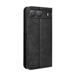 Custodia per telefono in pelle con trama retrò con fibbia magnetica, For Infinix Hot 60i 5G / Tecno Spark Go 5G, For Infinix Hot 60i 4G / Hot 60 5G, For Infinix Hot 60 Pro+ 4G, For Infinix Hot 60 Pro 4G, For Infinix Smart 10 Plus 4G                    ...