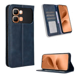 Custodia per telefono in pelle con trama retrò con fibbia magnetica, For Infinix GT 50 Pro 5G, For Infinix Hot 70 4G, For Infinix Note 60 Ultra 5G, For Infinix Note Edge 5G, For Infinix Smart 20 4G, For Infinix Note 60 / 60 Pro 5G
