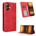 Custodia per telefono in pelle con trama retrò con fibbia magnetica, For Infinix GT 50 Pro 5G, For Infinix Hot 70 4G, For Infinix Note 60 Ultra 5G, For Infinix Note Edge 5G, For Infinix Smart 20 4G, For Infinix Note 60 / 60 Pro 5G