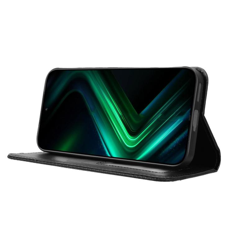 Custodia per telefono in pelle con trama retrò con fibbia magnetica, For Infinix GT 50 Pro 5G, For Infinix Hot 70 4G, For Infinix Note 60 Ultra 5G, For Infinix Note Edge 5G, For Infinix Smart 20 4G, For Infinix Note 60 / 60 Pro 5G