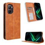 Custodia per telefono in pelle con trama retrò con fibbia magnetica, For Infinix GT 50 Pro 5G, For Infinix Hot 70 4G, For Infinix Note 60 Ultra 5G, For Infinix Note Edge 5G, For Infinix Smart 20 4G, For Infinix Note 60 / 60 Pro 5G