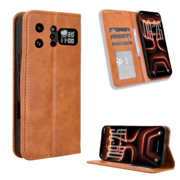 Custodia per telefono in pelle con trama retrò con fibbia magnetica, For Infinix GT 50 Pro 5G, For Infinix Hot 70 4G, For Infinix Note 60 Ultra 5G, For Infinix Note Edge 5G, For Infinix Smart 20 4G, For Infinix Note 60 / 60 Pro 5G