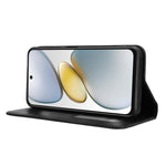 Custodia per telefono in pelle con trama retrò con fibbia magnetica, For Tecno Spark Go 1 / Pop 9 / Spark Go 2025, For Tecno Spark 30C 4G, For Tecno Spark 20 Pro 5G, For Tecno Camon 30 Premier 5G, For Tecno Pova 6 Neo 4G, For Tecno Pova 6 4G