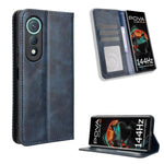 Custodia per telefono in pelle con trama retrò con fibbia magnetica, For Tecno Spark 40 4G, For Tecno Pova 7 Ultra 5G, For Tecno Pova 7 4G, For Tecno Spark Go 2 4G, For Tecno Pova Curve 5G, For Tecno Camon 40 Pro 4G / 5G
