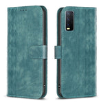 Custodia in pelle goffrata scozzese per Vivo Y11 Y15 Y12 Y17