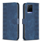 Custodia in pelle goffrata scozzese per Vivo Y11 Y15 Y12 Y17