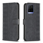 Custodia in pelle goffrata scozzese per Vivo Y11 Y15 Y12 Y17
