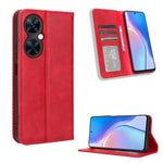 Custodia per telefono in pelle con trama retrò con fibbia magnetica, For Huawei Enjoy 60 Pro / nova 11i, For Huawei Enjoy 60X