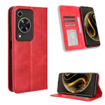 Custodia per telefono in pelle con trama retrò con fibbia magnetica, For Huawei nova Y72 4G / Enjoy 70 4G, For Huawei Enjoy 70 4G, For Huawei nova 11 SE, For Huawei nova 12 5G, For Huawei Mate 60 5G, For Huawei Mate 60 Pro 5G