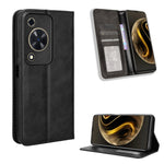 Custodia per telefono in pelle con trama retrò con fibbia magnetica, For Huawei nova Y72 4G / Enjoy 70 4G, For Huawei Enjoy 70 4G, For Huawei nova 11 SE, For Huawei nova 12 5G, For Huawei Mate 60 5G, For Huawei Mate 60 Pro 5G