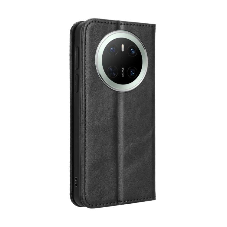 Custodia per telefono in pelle con trama retrò con fibbia magnetica, For Huawei Mate 70, For Huawei nova 13 Pro 5G, For Huawei Pura 70 Ultra, For Huawei Pura 70 Pro / 70 Pro+, For Huawei nova 12i 4G / Enjoy 70 Pro 4G, For Huawei Pura 70