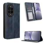 Custodia per telefono in pelle con trama retrò con fibbia magnetica, For Huawei Mate 70, For Huawei nova 13 Pro 5G, For Huawei Pura 70 Ultra, For Huawei Pura 70 Pro / 70 Pro+, For Huawei nova 12i 4G / Enjoy 70 Pro 4G, For Huawei Pura 70