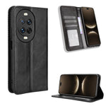 Custodia per telefono in pelle con trama retrò con fibbia magnetica, For Huawei Pura 80 5G, For Huawei nova 14 Ultra 5G, For Huawei nova 14 Pro 5G, For Huawei nova 14 5G, For Huawei Enjoy 80 4G / nova Y73 4G, For Huawei Mate 70 Pro / 70 Pro+
