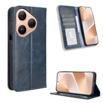 Custodia per telefono in pelle con trama retrò con fibbia magnetica, For Huawei Pura 80 5G, For Huawei nova 14 Ultra 5G, For Huawei nova 14 Pro 5G, For Huawei nova 14 5G, For Huawei Enjoy 80 4G / nova Y73 4G, For Huawei Mate 70 Pro / 70 Pro+