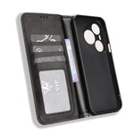 Custodia per telefono in pelle con trama retrò con fibbia magnetica, For Huawei Pura 90 Pro 5G, For Huawei Pura 90 5G, For Huawei nova 15 Pro / 15 Ultra, For Huawei Mate 80 Pro / 80, For Huawei Pura 80 Ultra 5G, For Huawei Pura 80 Pro 5G / 80 Pro+ 5G