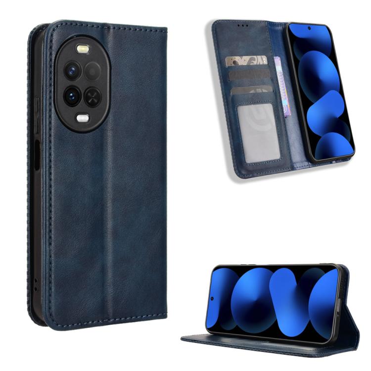 Custodia per telefono in pelle con trama retrò con fibbia magnetica, For Huawei nova Y74 4G / Enjoy 90 Plus 5G, For Huawei nova 16 Ultra / 16 Pro, For Huawei nova 16z 5G, For Huawei nova 16 5G, For Huawei Enjoy 90 Pro Max 5G / nova 15 Max              ...
