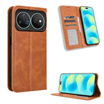 Custodia per telefono in pelle con trama retrò con fibbia magnetica, For Huawei nova Y74 4G / Enjoy 90 Plus 5G, For Huawei nova 16 Ultra / 16 Pro, For Huawei nova 16z 5G, For Huawei nova 16 5G, For Huawei Enjoy 90 Pro Max 5G / nova 15 Max              ...