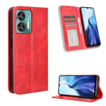Custodia per telefono in pelle con trama retrò con fibbia magnetica, For Oukitel C53, For Oukitel C50, For Oukitel C37, For Oukitel C51, For Oukitel C38, For Oukitel C35 / C36