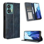 Custodia per telefono in pelle con trama retrò con fibbia magnetica, For Oukitel C53, For Oukitel C50, For Oukitel C37, For Oukitel C51, For Oukitel C38, For Oukitel C35 / C36