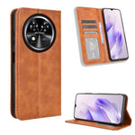 Custodia per telefono in pelle con trama retrò con fibbia magnetica, For Oukitel C53, For Oukitel C50, For Oukitel C37, For Oukitel C51, For Oukitel C38, For Oukitel C35 / C36