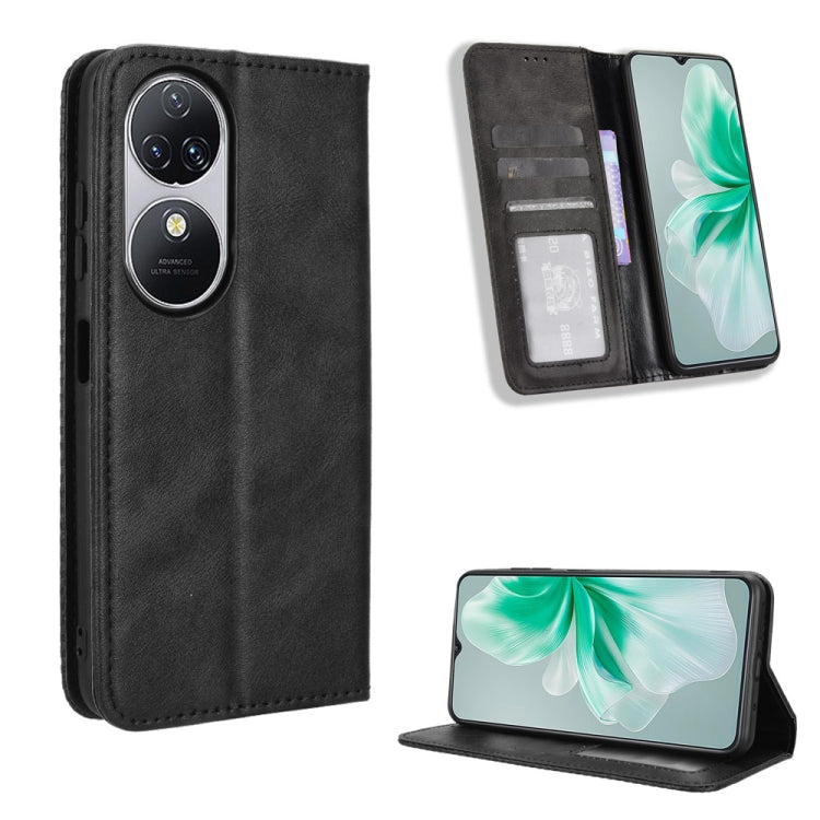Custodia per telefono in pelle con trama retrò con fibbia magnetica, For Oukitel C53, For Oukitel C50, For Oukitel C37, For Oukitel C51, For Oukitel C38, For Oukitel C35 / C36