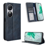 Custodia per telefono in pelle con trama retrò con fibbia magnetica, For Oukitel C53, For Oukitel C50, For Oukitel C37, For Oukitel C51, For Oukitel C38, For Oukitel C35 / C36