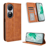 Custodia per telefono in pelle con trama retrò con fibbia magnetica, For Oukitel C53, For Oukitel C50, For Oukitel C37, For Oukitel C51, For Oukitel C38, For Oukitel C35 / C36