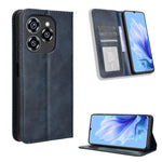 Custodia per telefono in pelle con trama retrò con fibbia magnetica, For Oukitel C53, For Oukitel C50, For Oukitel C37, For Oukitel C51, For Oukitel C38, For Oukitel C35 / C36