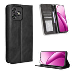 Custodia per telefono in pelle con trama retrò con fibbia magnetica, For Oukitel C53, For Oukitel C50, For Oukitel C37, For Oukitel C51, For Oukitel C38, For Oukitel C35 / C36