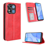 Custodia per telefono in pelle con trama retrò con fibbia magnetica, For Oukitel C1 / C1 Pro, For Oukitel C60 / C60 Pro, For Oukitel C65 / C65 Pro, For Oukitel C61 / C61 Pro, For Oukitel C58 / C58 Pro, For Oukitel C57S