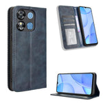 Custodia per telefono in pelle con trama retrò con fibbia magnetica, For Oukitel C1 / C1 Pro, For Oukitel C60 / C60 Pro, For Oukitel C65 / C65 Pro, For Oukitel C61 / C61 Pro, For Oukitel C58 / C58 Pro, For Oukitel C57S