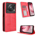 Custodia per telefono in pelle con trama retrò con fibbia magnetica, For Oukitel C1 / C1 Pro, For Oukitel C60 / C60 Pro, For Oukitel C65 / C65 Pro, For Oukitel C61 / C61 Pro, For Oukitel C58 / C58 Pro, For Oukitel C57S