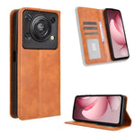 Custodia per telefono in pelle con trama retrò con fibbia magnetica, For Oukitel C1 / C1 Pro, For Oukitel C60 / C60 Pro, For Oukitel C65 / C65 Pro, For Oukitel C61 / C61 Pro, For Oukitel C58 / C58 Pro, For Oukitel C57S