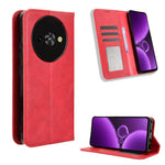 Custodia per telefono in pelle con trama retrò con fibbia magnetica, For Oukitel C17 4G 2026, For Oukitel C26, For Oukitel C68, For Oukitel C62 / C62 Pro, For Oukitel C69, For Oukitel C59 / C59 Pro