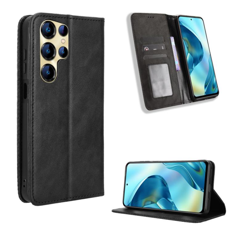 Custodia per telefono in pelle con trama retrò con fibbia magnetica, For Oukitel C17 4G 2026, For Oukitel C26, For Oukitel C68, For Oukitel C62 / C62 Pro, For Oukitel C69, For Oukitel C59 / C59 Pro