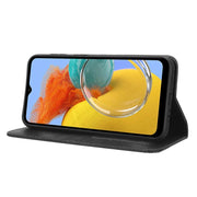 Custodia portafoglio in pelle con fibbia magnetica per Samsung Ga