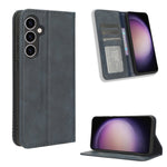 Custodia portafoglio in pelle con fibbia magnetica per smartphone