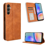 Custodia portafoglio in pelle con fibbia magnetica Samsung
