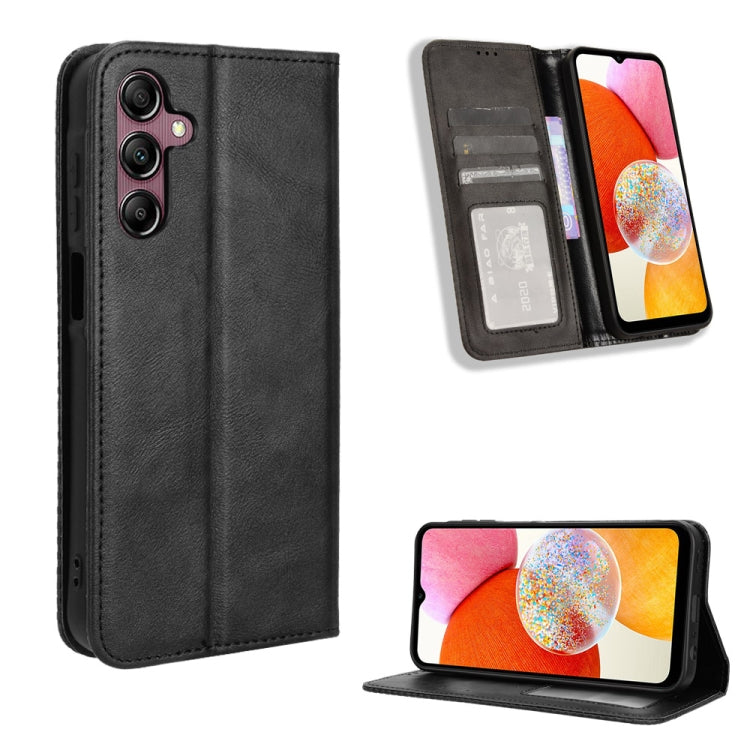 Custodia portafoglio in pelle con fibbia magnetica Samsung