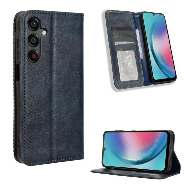 Custodia portafoglio in pelle con fibbia magnetica per smartphone