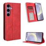 Custodia portafoglio in pelle con fibbia magnetica Samsung
