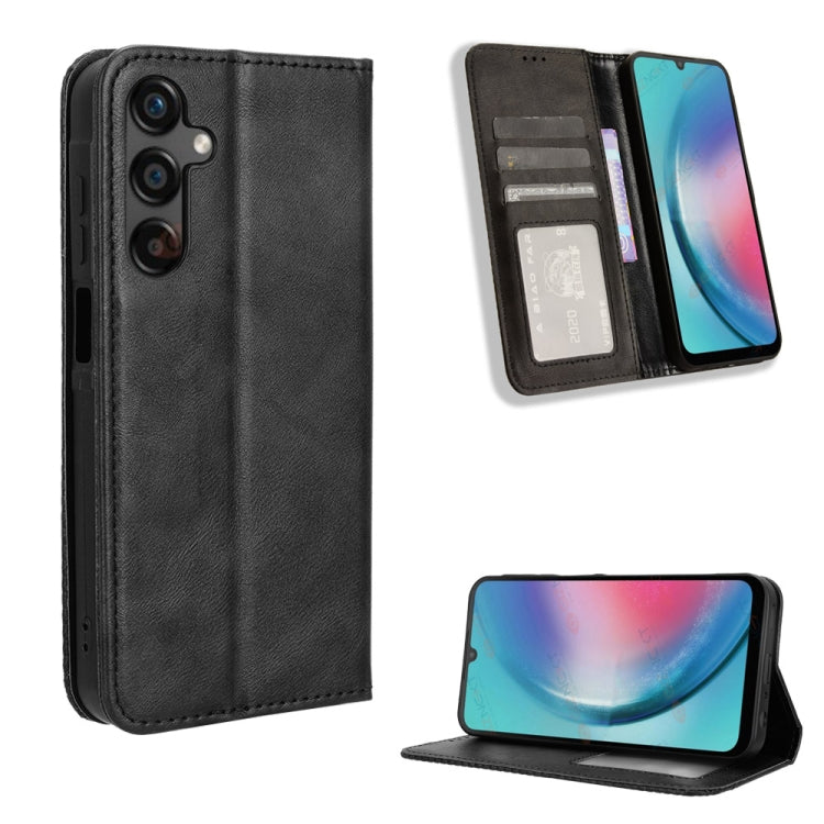 Custodia portafoglio in pelle con fibbia magnetica per Samsung Ga