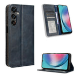 Custodia portafoglio in pelle con fibbia magnetica per smartphone