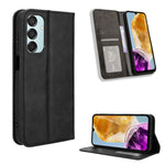 Custodia portafoglio in pelle con fibbia magnetica per smartphone