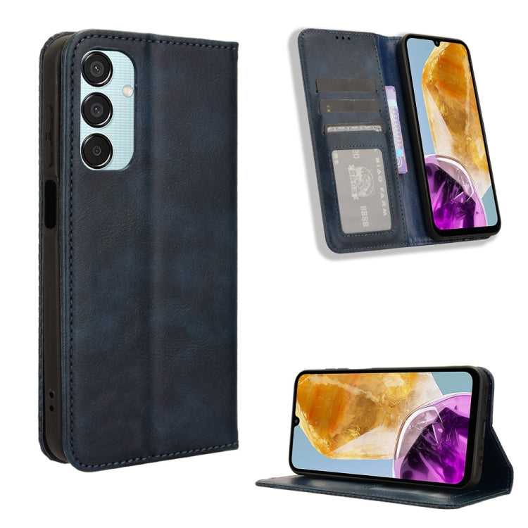 Custodia portafoglio in pelle con fibbia magnetica per smartphone
