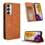 Custodia portafoglio in pelle con fibbia magnetica per smartphone
