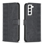 Custodia portafoglio in pelle goffrata per Samsung Galaxy S23 Ult