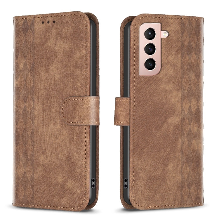 Custodia portafoglio in pelle goffrata per Samsung Galaxy S22 Ult